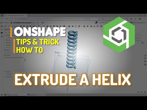 Can you extrude a helix?