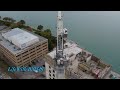 new apartment building going up the bayfront sarnia 4k