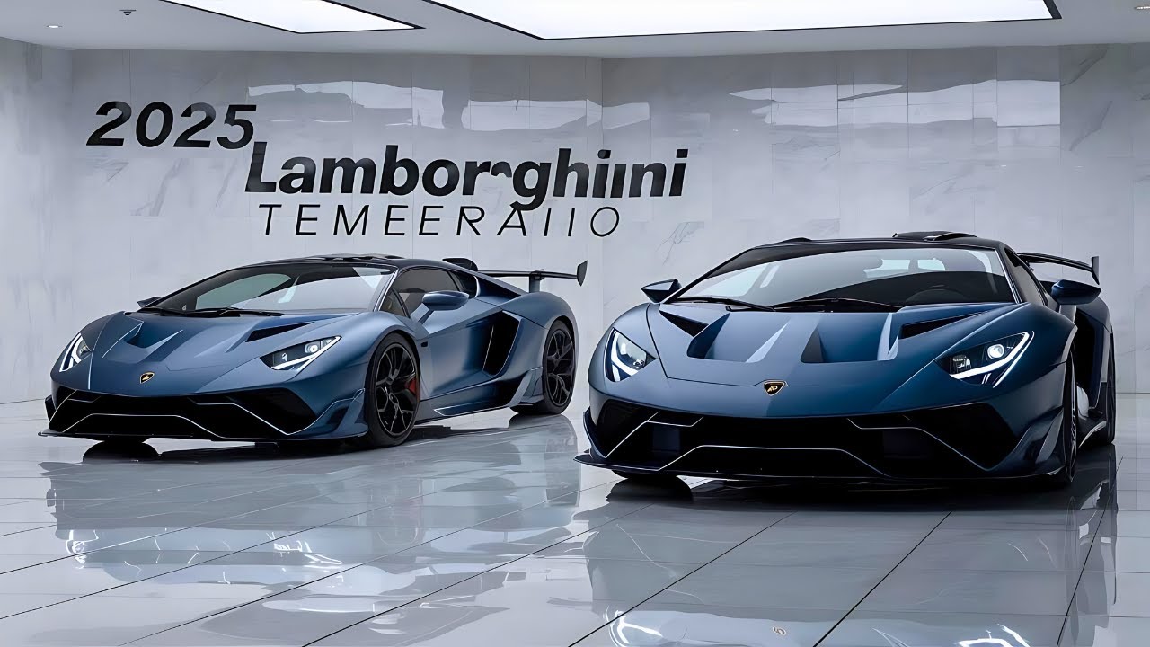 2025 Lamborghini Temerario The Ultimate Supercar Experience Auto