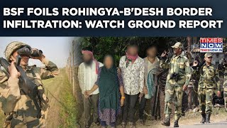 BSF Foils Massive Infiltration Plan: 24 Bangladeshis, 2 Rohingyas Forced Back | Watch Ground Report