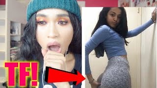 Reacting To Malu Trevejo Deleted Musical.ly