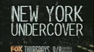 January 1996 - Promo for 'New York Undercover'