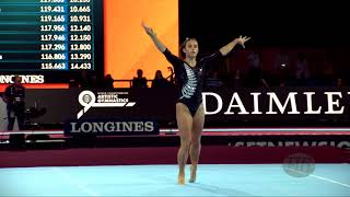 MCGREGOR Courtney (NZL) - 2019 Artistic Worlds, Stuttgart (GER) - Qualifications Floor Exercise