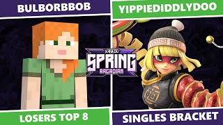 MDVA Spring Arcadian 2024: Losers T8 - BulbborbBob (Steve) vs YippieDiddlyDoo (Min Min) SSBU Singles