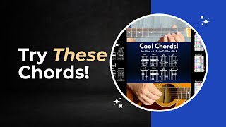 Try this cool sounding chord progression with a bit of melody! Grab your guitar and play along!