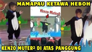 MAMAPAU HEBOH KENZO MUTER² DI ATAS PANGGUNG..KIANO TERIAK² BANGGA SAMA ADEK HO