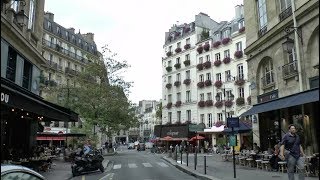 Walk around Paris France. 5th and 6th arrondissements. Latin Quarter.