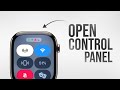How to Open Control Panel on Apple Watch (tutorial)