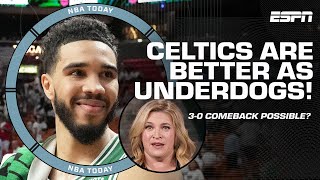 Jayson Tatum 'REALLY BELIEVES' Boston can come back from 3-0 - Ramona Shelburne | NBA Today