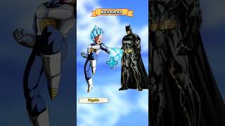 Fusion of Vegeta and Batman | Dragon Ball and DC Comics Fusion