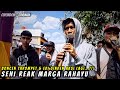 Seni Reak Marga Rahayu‼️🔥 || Aksi Pemain Belakang Roda Tukang Tarompet Dan Sinden @Cipondoh-Cinunuk