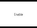 How to pronounce Enable / Enable pronunciation