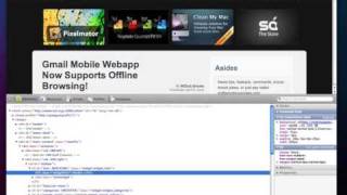 Using the Safari 4 Web Inspector