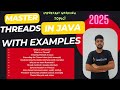 Threads in Java | Process vs Thread | Runnable | Synchronization | Wait & Notify | Developer Coder