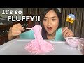 FIRST TIME MAKING FLUFFY SLIME!