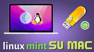 INSTALLARE LINUX MINT da CHIAVETTA USB // Mac Tutorial