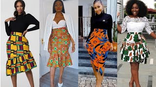 Unique And Lovely Ankara Skirt Styles And How To Rock Your Ankara Skirt