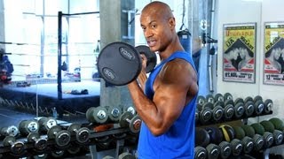 How to Do a Barbell Curl | Gym Workout