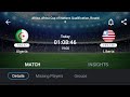 LIVE: Algeria VS Liberia Africa CAF of nations  qualifications Round 6