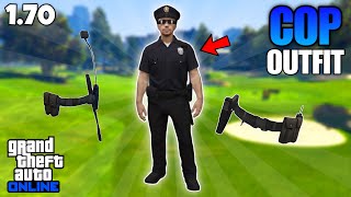 *UPDATED* HOW TO GET COP OUTFIT \u0026 BELT IN GTA 5 ONLINE 1.70! NO TRANSFER