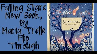 Maria Trolle's New Book Falling Stars Flip  / Adult Colouring  /  Adult Coloring