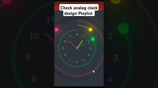 Amazing analog clock design using HTML CSS and JavaScript