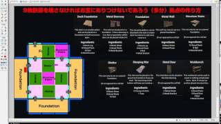 【H1Z1】9枚扉を壊さないとお宝にありつけない拠点の作り方