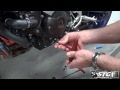 how to install a woodcraft stator cover protector on a yamaha fz 09 from sportbiketrackgear.com