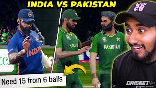 Hardik Pandya finishes against PAK in T20 World Cup (Cricket 19)