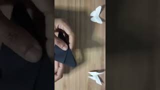 ASMR BUTTERFLY #shorts #origami