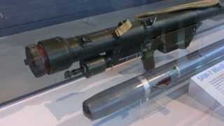 Close look at a SA-7 Anti Aircraft Shoulder launched Russian Missile