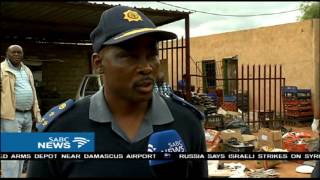 One million rand worth of stolen goods confiscated from a Mahikeng village