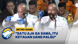 Kepala BI Sulsel Jelaskan Perbedaan Uang Palsu - [Metro Siang]