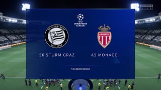 FIFA 22 Sturm Graz vs Monaco | Europa League 2021/22 | Full Match