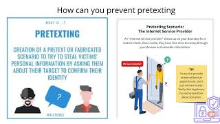 8 How to Prevent Pretexting