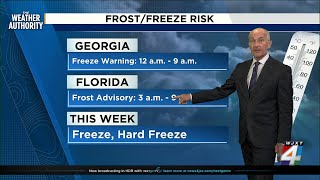 Rain expected midweek ahead of another cold front
