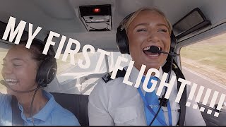 MY FIRST FLIGHT