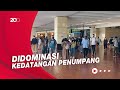 Kondisi Bandara Soetta Ramai Penumpang di Puncak Arus Balik