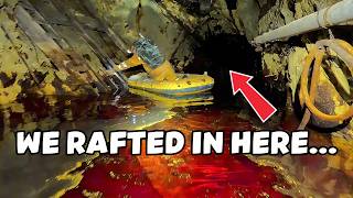 We Rafted Into a Mine With Blood-Red Water: Deep Exploration