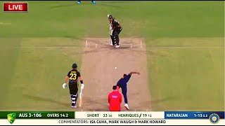 Australia vs India 2nd T20I LIVE | AUS - 194/5 (20) & IND - 05/0(1) | Aaj Ki Khabar