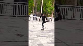 skating on one leg #skating #inlineskating #indiapakistan #viral #stunt #freestyle #1million #shorts