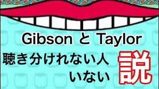 【アコギ】GibsonとTaylorを聴き比べてみよう！