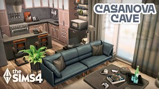 Bachelor's Apartment 🥃 || The Sims 4: Casanova Cave Kit Speed Build