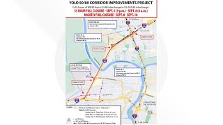Caltrans I-80 road work in Sacramento: 55-hour closure and alternate routes explained