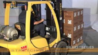 Wulftec SML 150 Semi Automatic Turntable Stretch Wrapper Video