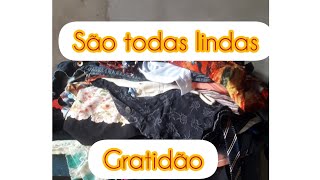 ganhei tanta roupa..Gratidão