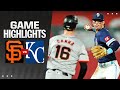 Giants vs. Royals Game Highlights (9/20/24) | MLB Highlights