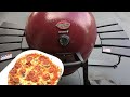 Char-Griller  Akorn Kamado / 2 Minute Wood Fired Homemade Pizza , Absolutely Awesome!