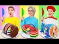 Me vs Grandma Cooking Challenge | Cake vs Real Food Challenge by Multi DO Joy