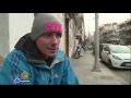 refugees in greece defy extreme cold to help the homeless